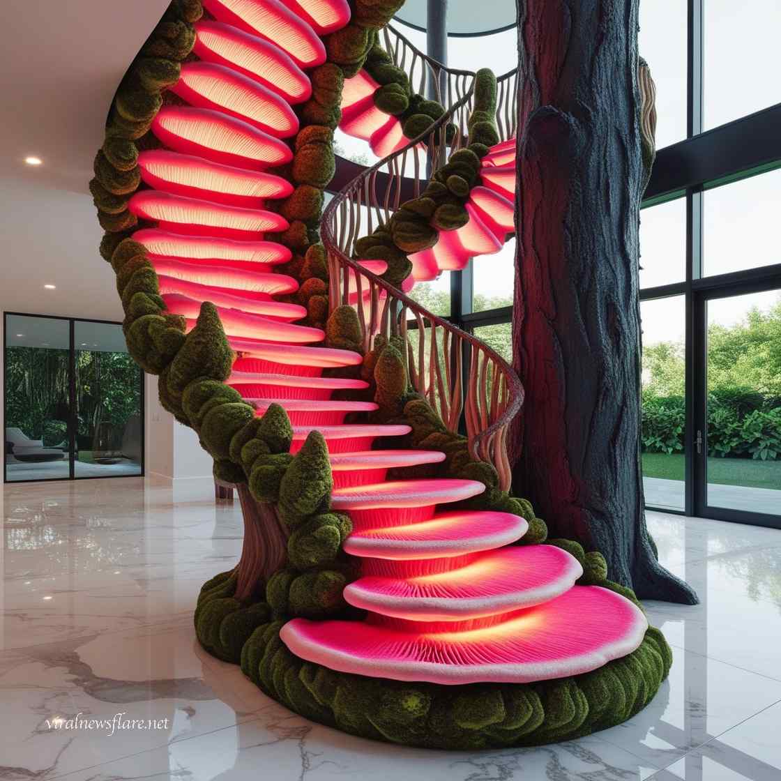 Mushroom Staircase