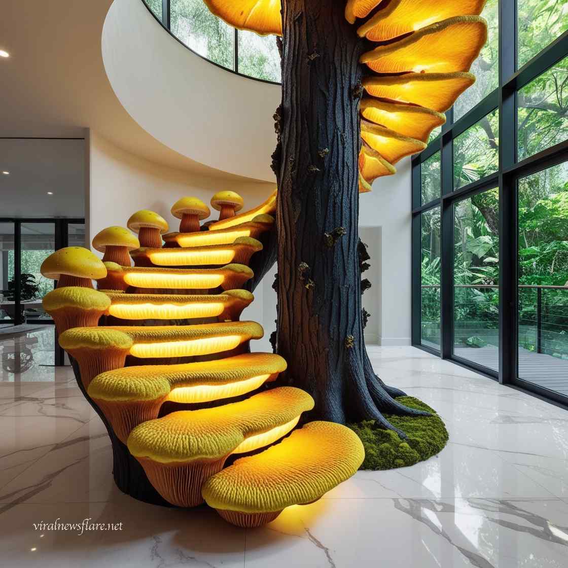 Mushroom Staircase