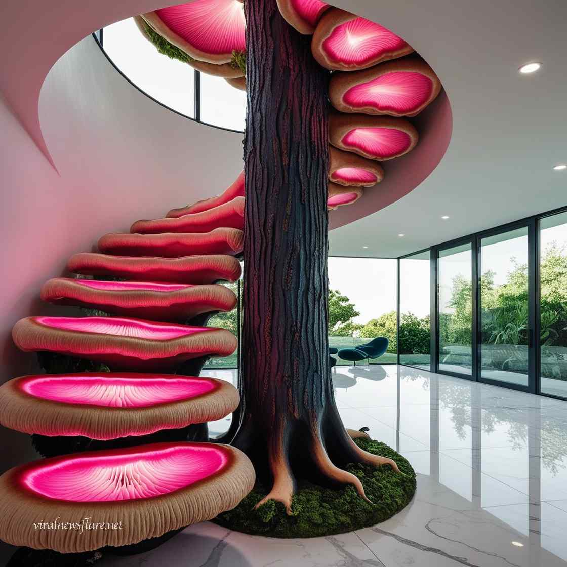 Mushroom Staircase