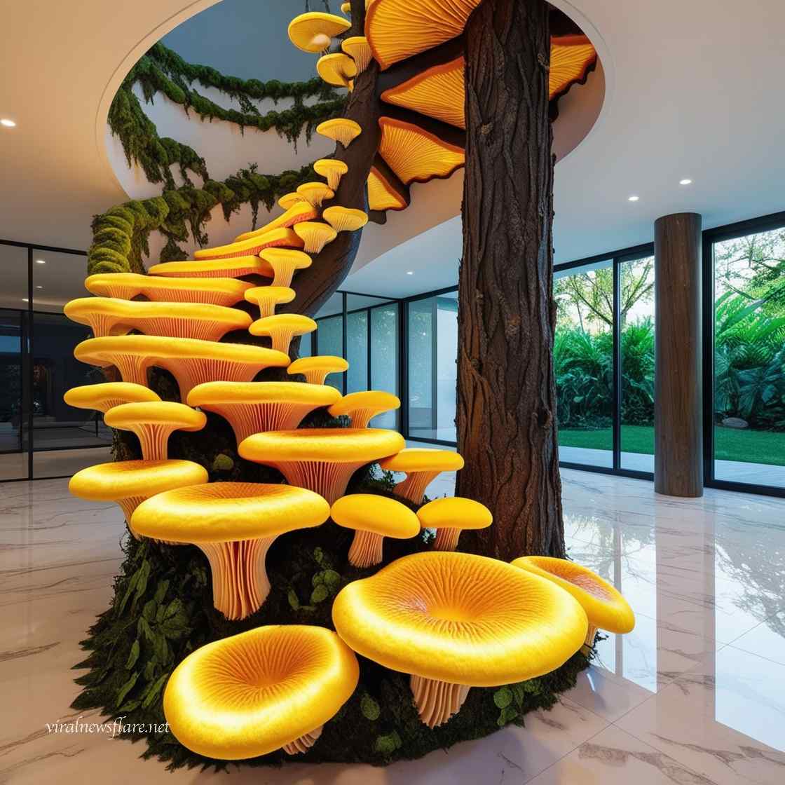 Mushroom Staircase