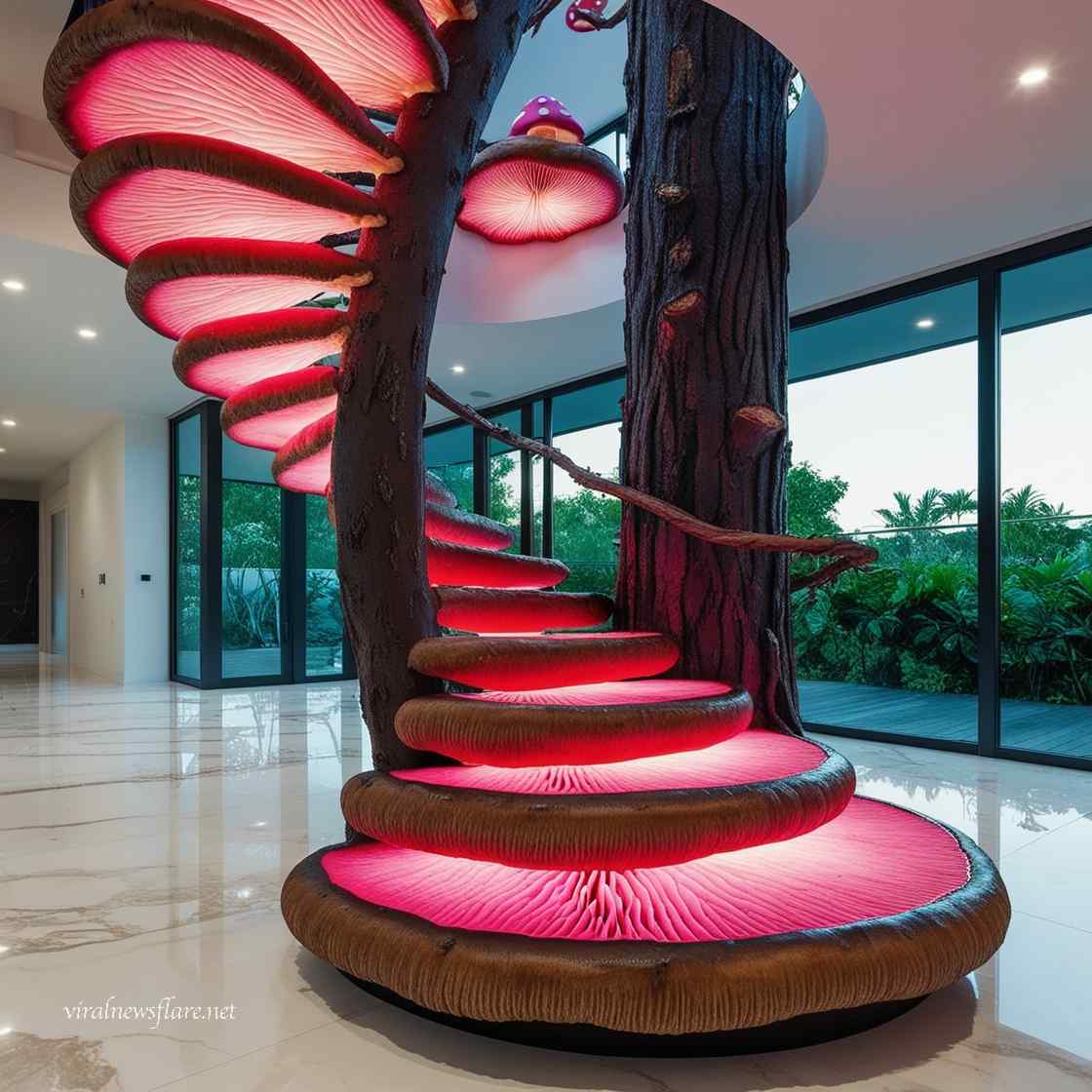 Mushroom Staircase