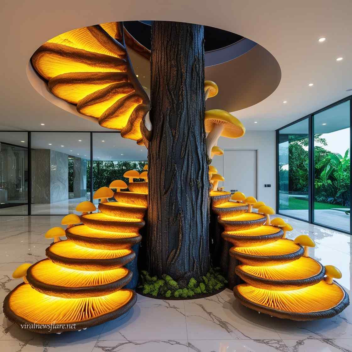 Mushroom Staircase