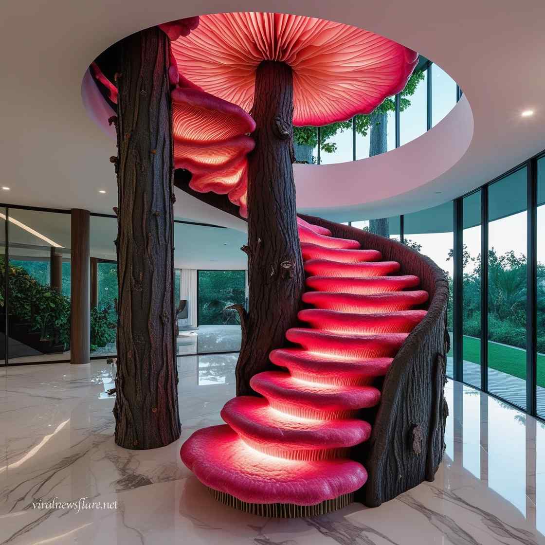 Mushroom Staircase