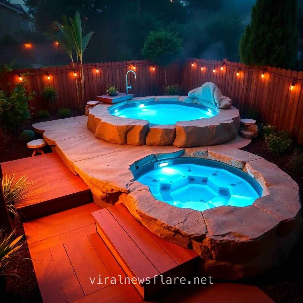 Nature-Inspired Hot Tubs