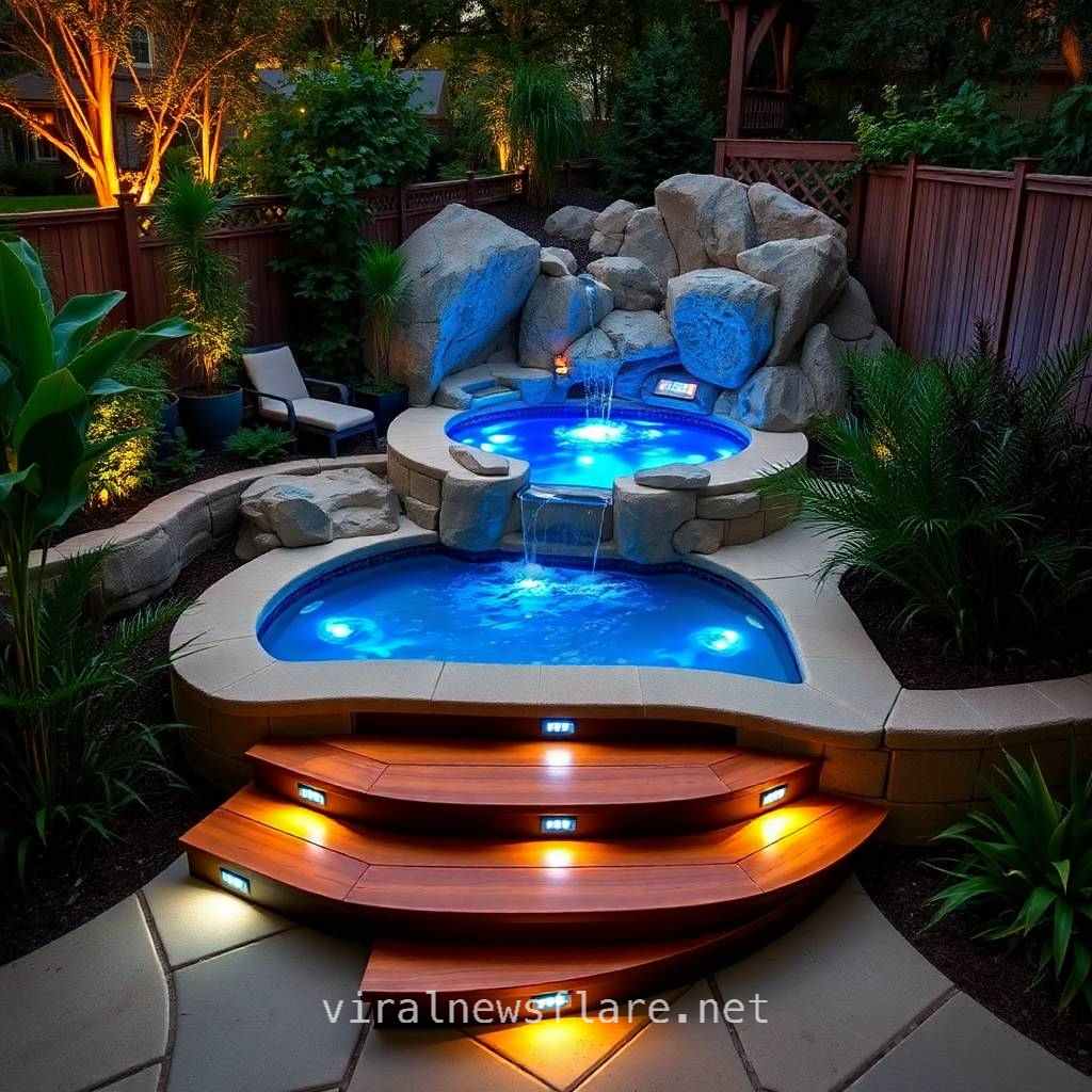 Nature-Inspired Hot Tubs