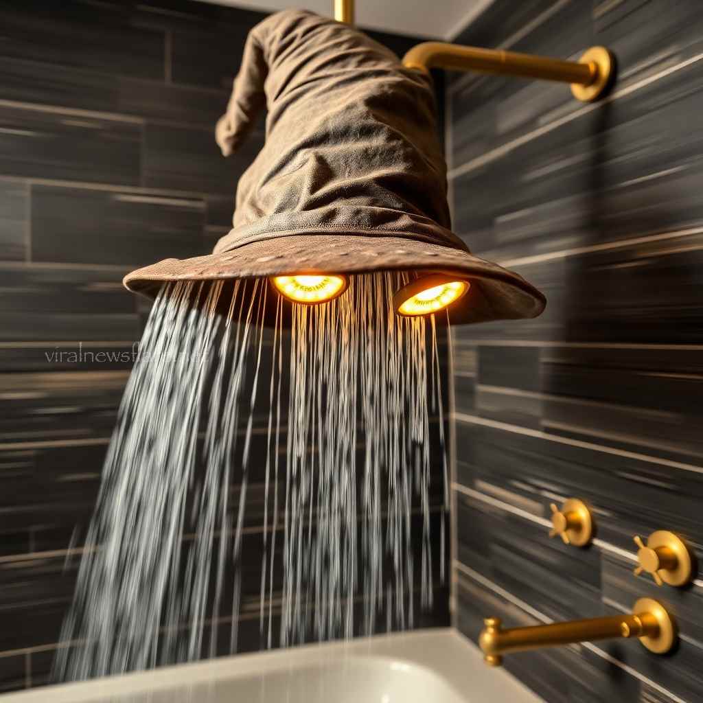 A Sorting Hat Shower Head