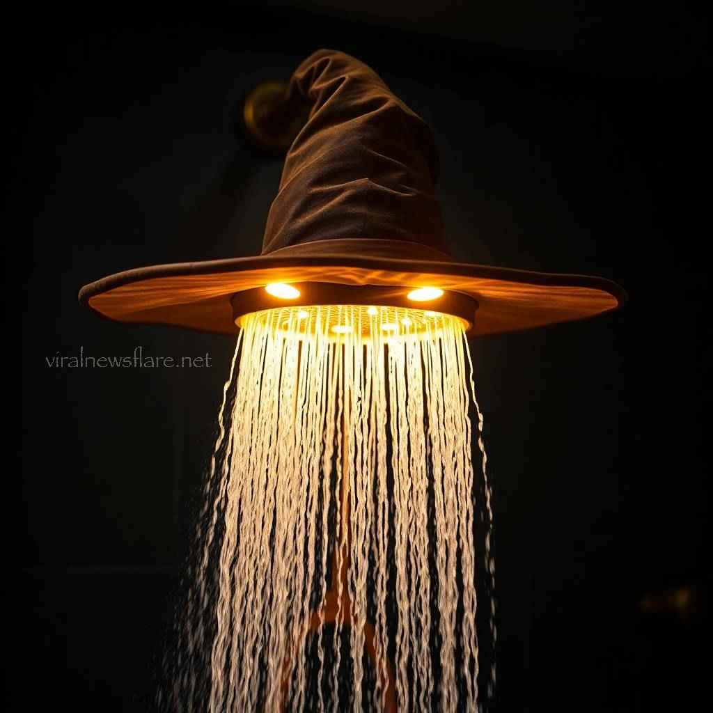 A Sorting Hat Shower Head