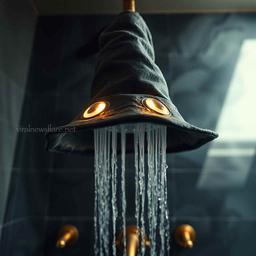 A Sorting Hat Shower Head