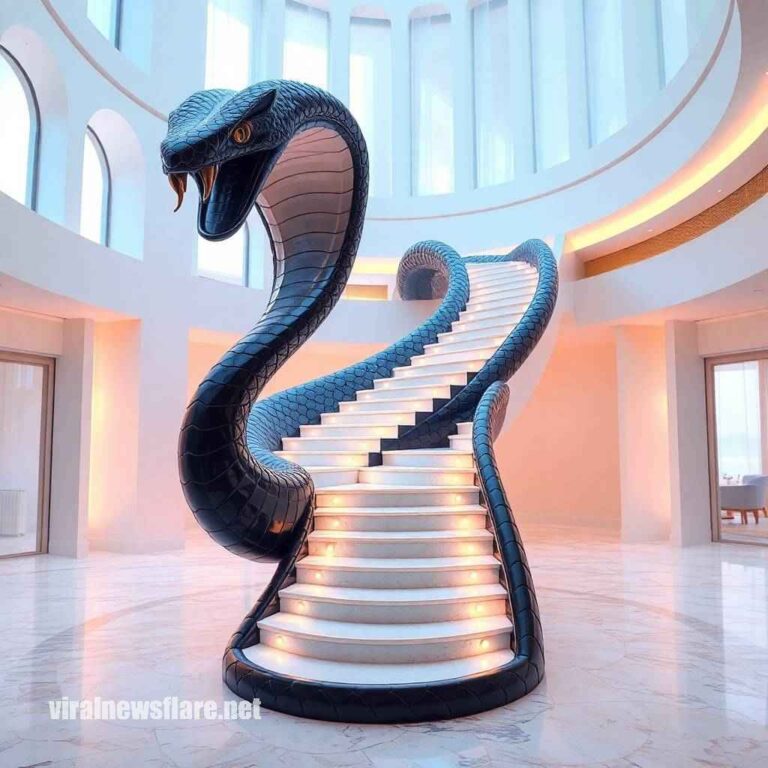 Snake Shaped Staircases