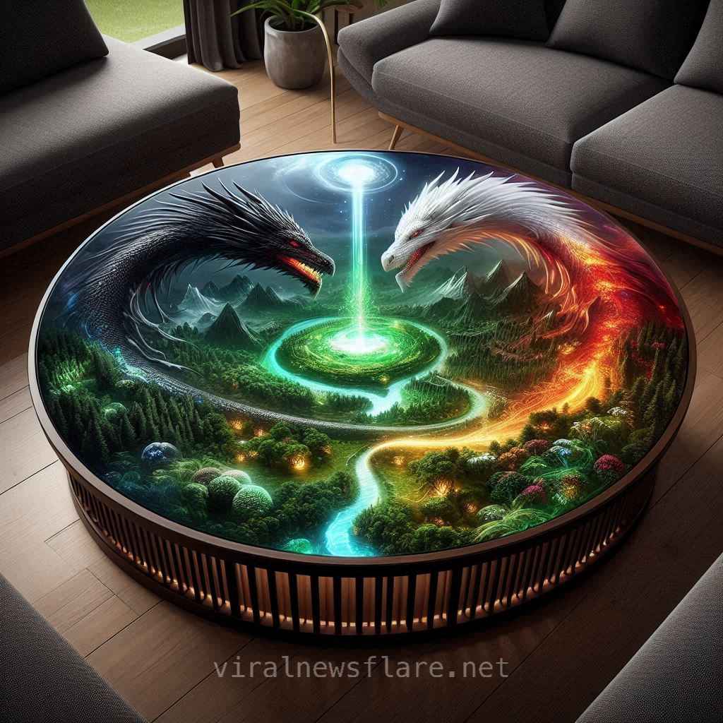 Dragon Themed Coffee Table