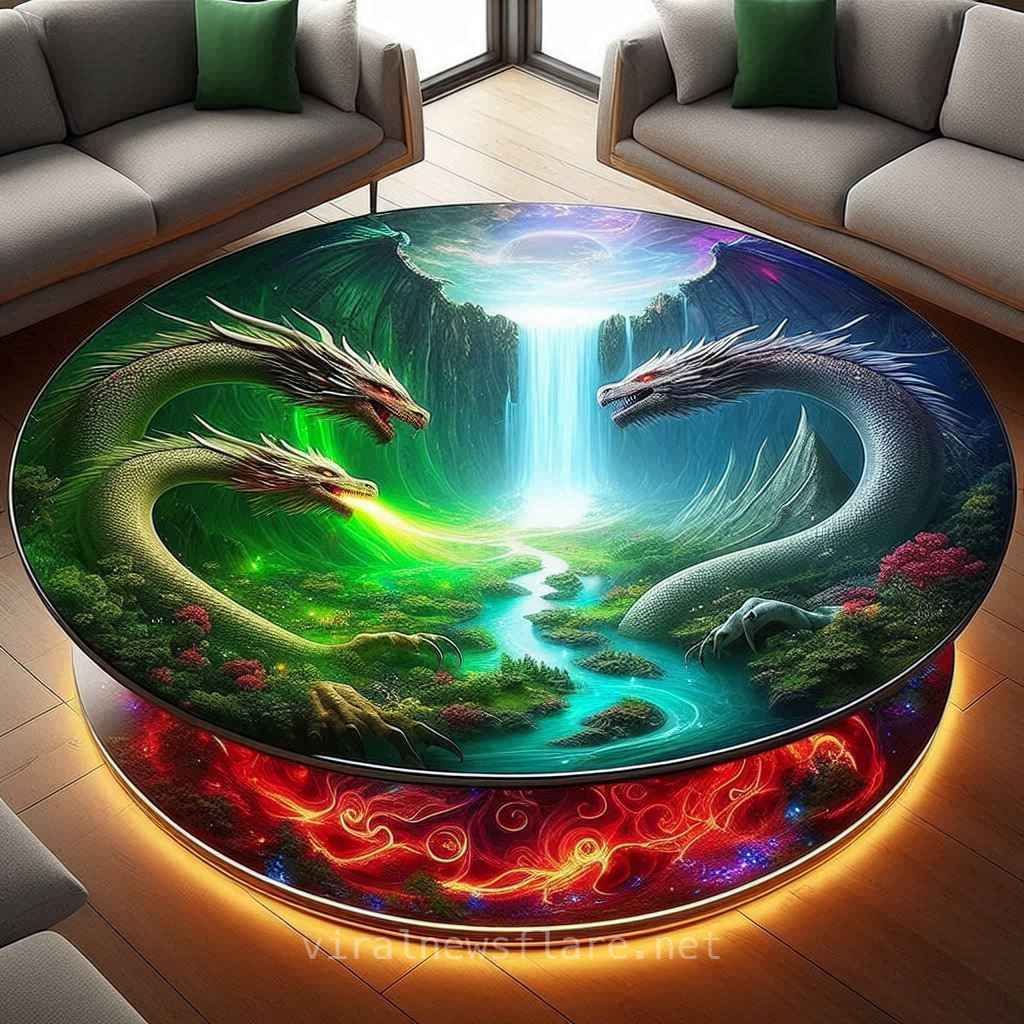 Dragon Themed Coffee Table