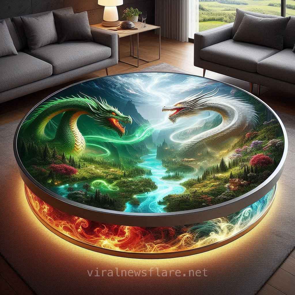 Dragon Themed Coffee Table