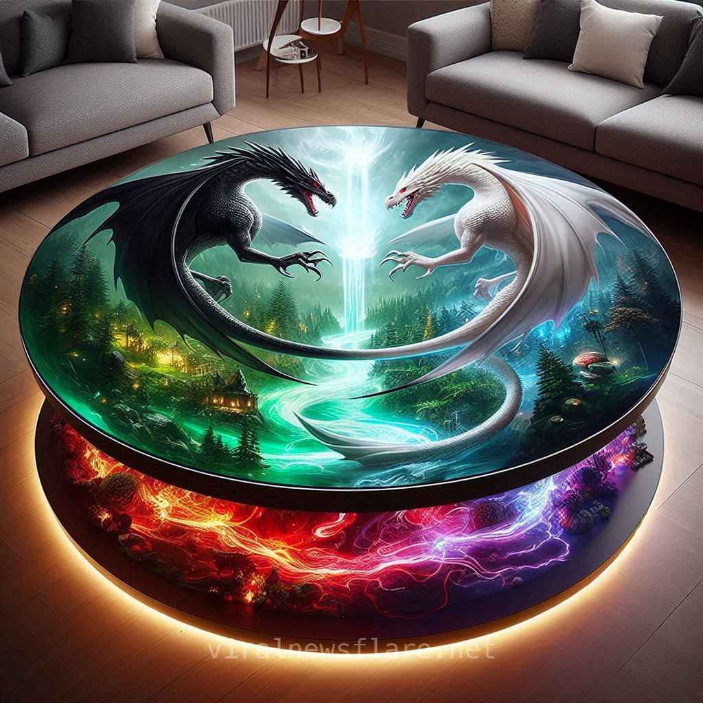 Dragon Themed Coffee Table