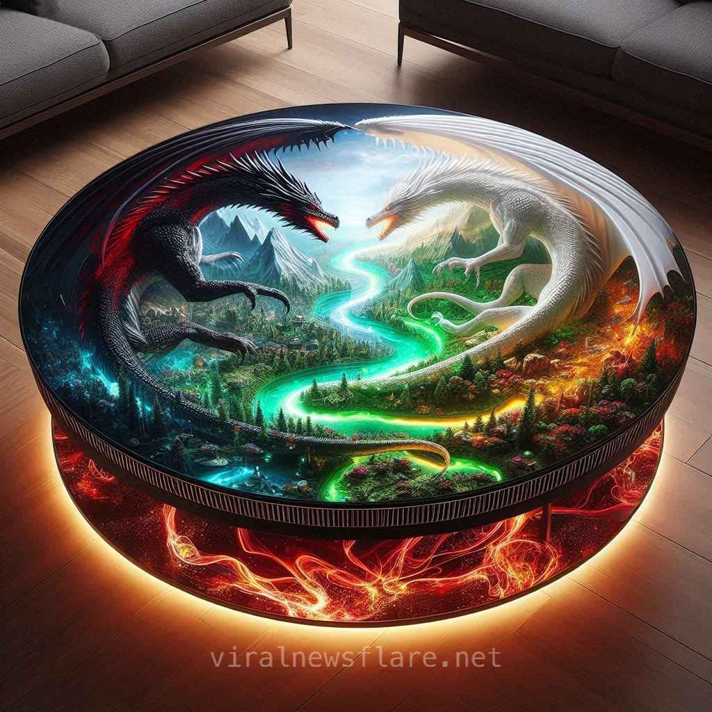 Dragon Themed Coffee Table