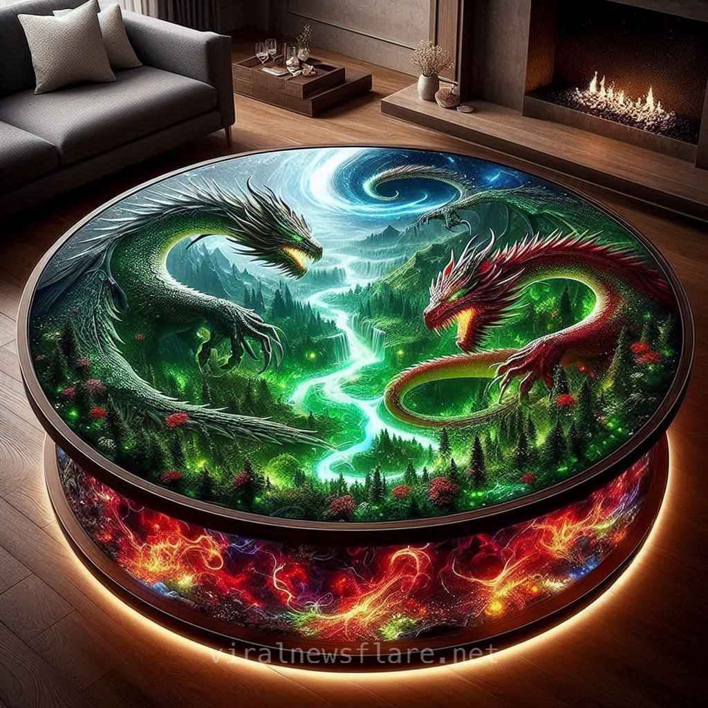 Dragon Themed Coffee Table