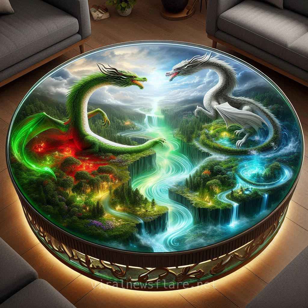 Dragon Themed Coffee Table