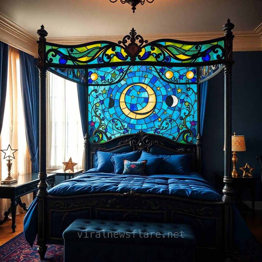 Gorgeous Stained Glass Beds