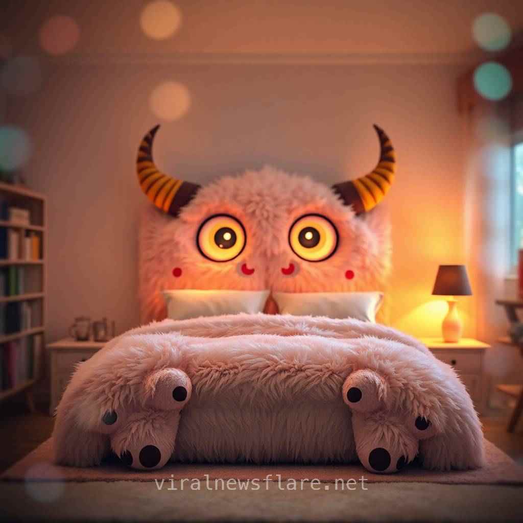 Animals Oversized Plush Bed