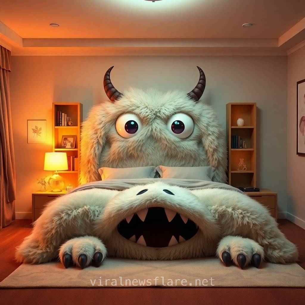 Animals Oversized Plush Bed