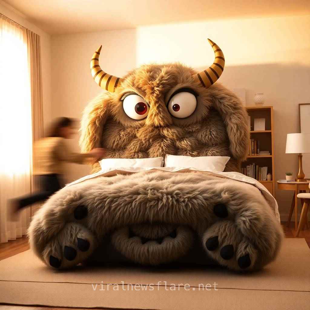 Animals Oversized Plush Bed