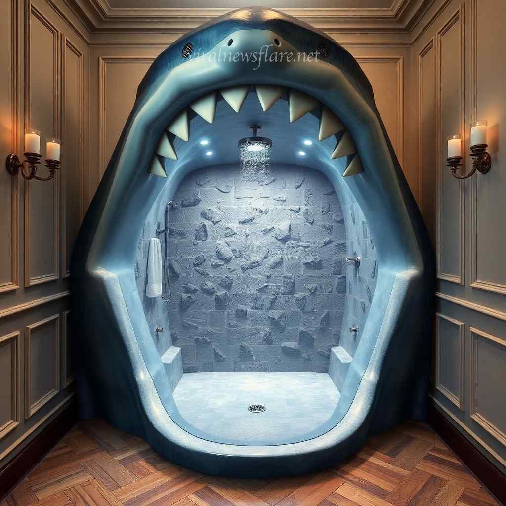 Giant Shark Shower