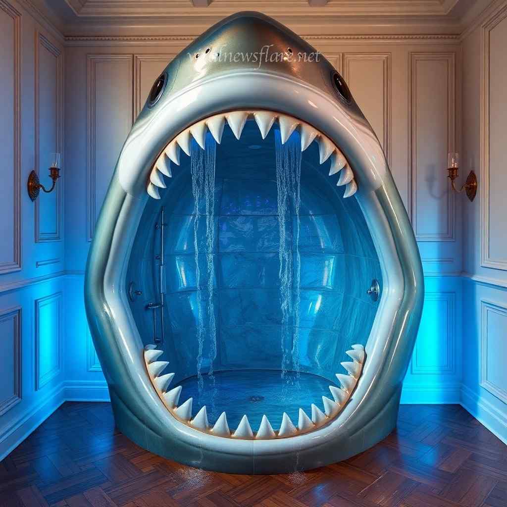 Giant Shark Shower