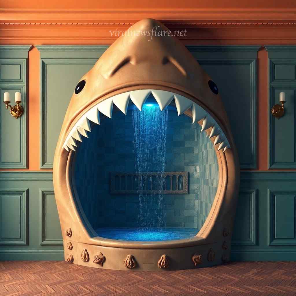 Giant Shark Shower