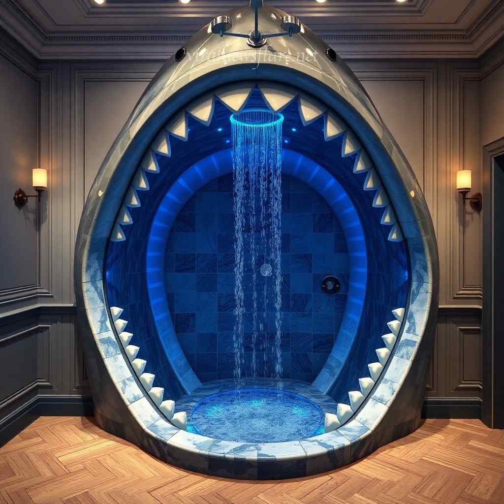 Giant Shark Shower