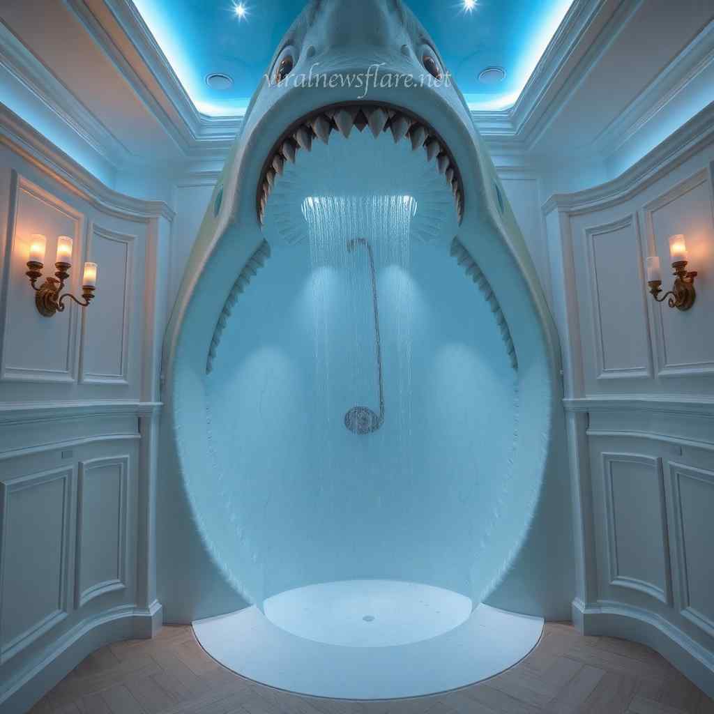 Giant Shark Shower