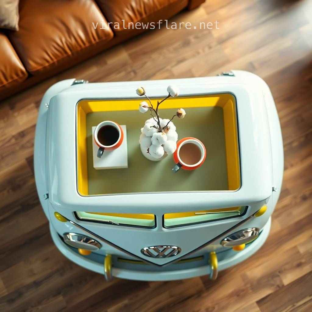 Volkswagen Bus Coffee Table