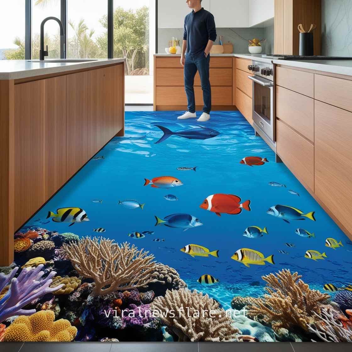 Epoxy Active Scene Floor