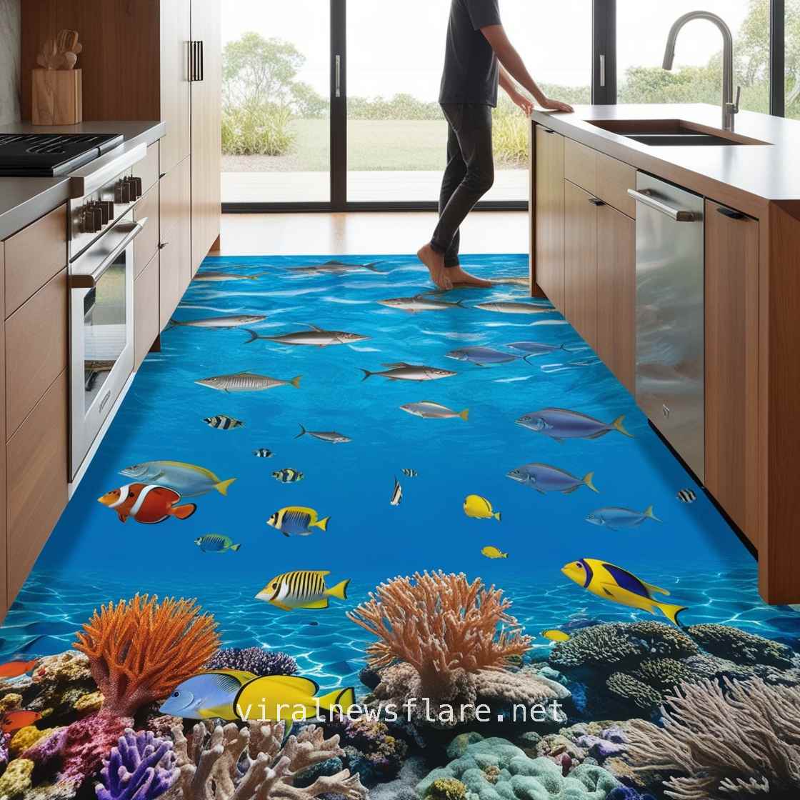 Epoxy Active Scene Floor