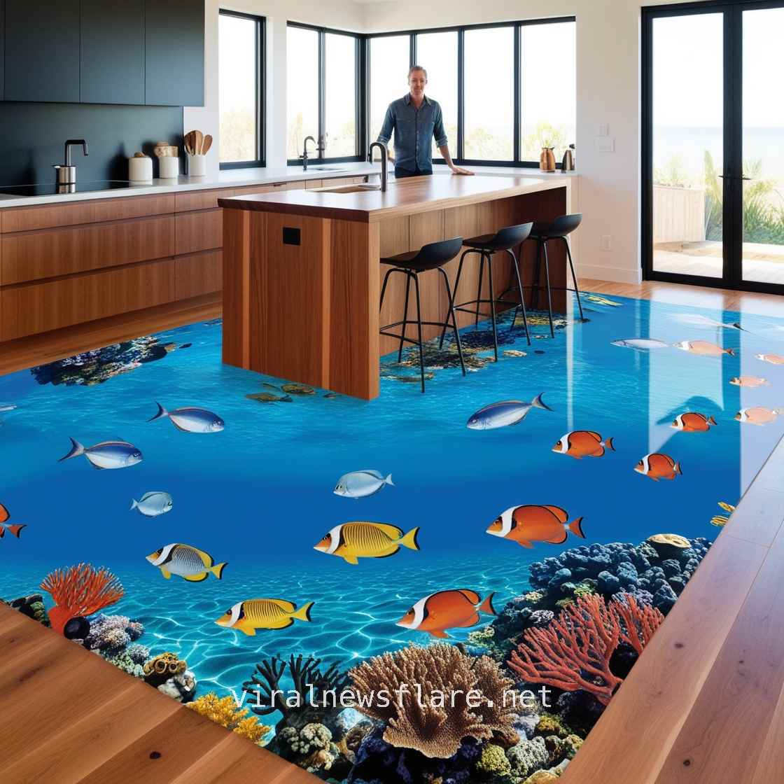 Epoxy Active Scene Floor