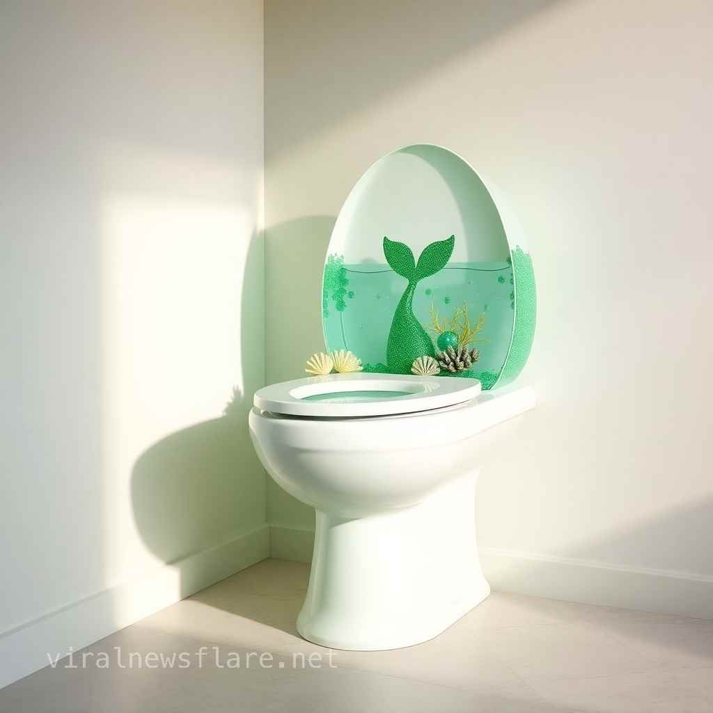 Stunning Mermaid Toilets