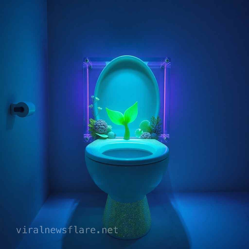 Stunning Mermaid Toilets