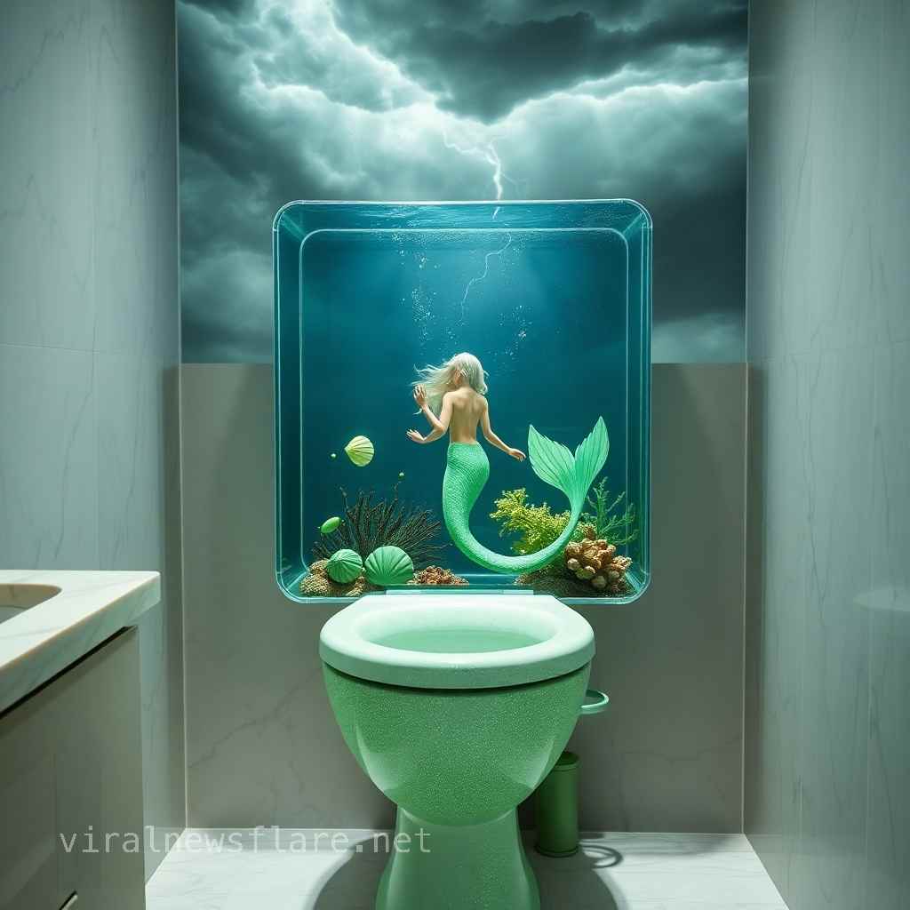 Stunning Mermaid Toilets